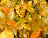 バーモントカレー●ゴーヤーチーズカレー作り方3写真