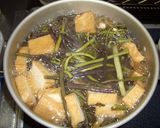 わらびと厚揚げの煮物作り方3写真