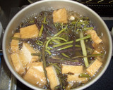 わらびと厚揚げの煮物作り方3写真