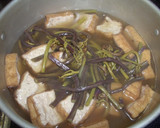 わらびと厚揚げの煮物作り方4写真