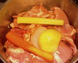 イタリアの肉スープ（ブロード）と肉料理作り方1写真