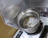 オクラとひいかのパスタ～梅肉ソース和え～作り方3写真