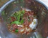 オクラとひいかのパスタ～梅肉ソース和え～作り方7写真