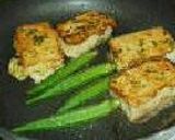 豆腐ピカタ＆バターライス作り方3写真