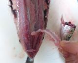 刺身用いわしの開き方☆昆布〆作り方6写真