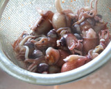 ホタルイカとトマトの野菜炒め作り方1写真