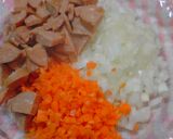 炊飯器で！カレーピラフ♬作り方1写真