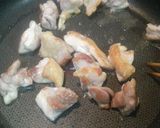 鶏もや炒め＊チーズかくれんぼ＊作り方1写真