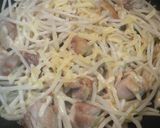 鶏もや炒め＊チーズかくれんぼ＊作り方4写真
