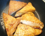 簡単★厚揚げのおかか絡めチーズ焼き作り方3写真
