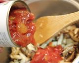 たっぷりきのこのトマト煮込み作り方5写真