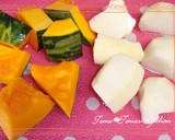 山梨名物　我が家の♥かぼちゃのほうとう♥作り方1写真