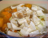 山梨名物　我が家の♥かぼちゃのほうとう♥作り方4写真