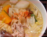 山梨名物　我が家の♥かぼちゃのほうとう♥作り方8写真