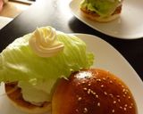 おうちで✿モ○風✿照り焼きチキンバーガー作り方7写真
