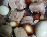超簡単！　豚の角煮と味付け半熟煮卵。作り方4写真