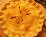 家族のお気に入りのアップルパイ作り方30写真