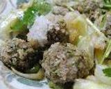 ☆レンジでチン！野菜＆お肉☆おろしポンズがけ☆作り方1写真