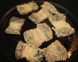 どんぐり料理　ウナギのパン粉焼き作り方3写真