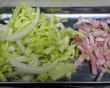 春キャベツとベーコンのかき揚げ！作り方1写真
