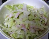 春キャベツとベーコンのかき揚げ！作り方2写真