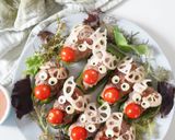 トナカイピーマンのごま肉詰め作り方11写真