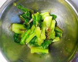 八百屋さんお薦め♪チンゲン菜花のお浸し作り方3写真
