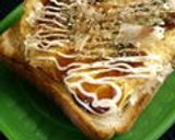 お好み焼き風*＊☆トースト作り方6写真