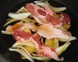 豚玉丼作り方1写真