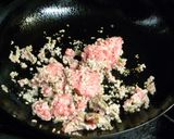 菜っ葉と豚肉の味噌炒め作り方3写真