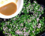 菜っ葉と豚肉の味噌炒め作り方5写真