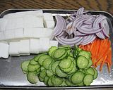 はんぺん野菜サラダ～♪作り方2写真