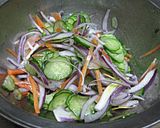 はんぺん野菜サラダ～♪作り方3写真