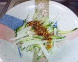 ラー油で中華ドレッシング風作り方3写真