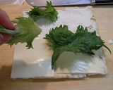 生ハムの＜揚げロール焼き＞♪作り方3写真