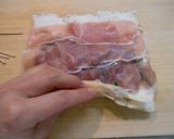 生ハムの＜揚げロール焼き＞♪作り方4写真
