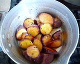 簡単！大学芋　メープル風味作り方4写真