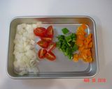 ★野菜たっぷりスープ★作り方1写真