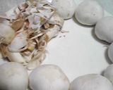生マッシュルームのヨーグルトサラダ作り方1写真