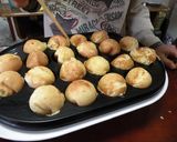 たこ焼き風☆米粉で【まんまるホットケーキ】作り方3写真