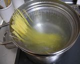春キャベツと豚肉のクリームパスタ作り方1写真