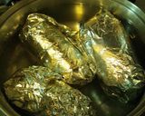ジューシーな鶏ハム（にんにく風味）作り方6写真