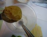 豆腐クリームパスタ～チキン筍のソテー添え作り方3写真