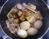 あっさり☆豚肉と卵の煮物作り方6写真