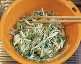りんごと水菜のサラダ作り方3写真