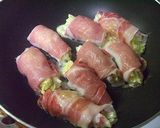 お弁当にも☆豚肉巻きまきキャベツマヨ作り方5写真