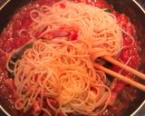 モッツァレラとバジルのトマト缶パスタ★作り方7写真