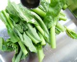 干し菜の花のソテー卵添え作り方4写真