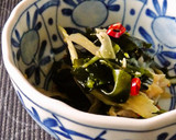 若布とセロリとクラゲの中華風和えもの作り方4写真