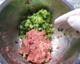 春キャベツ 肉汁餃子作り方5写真